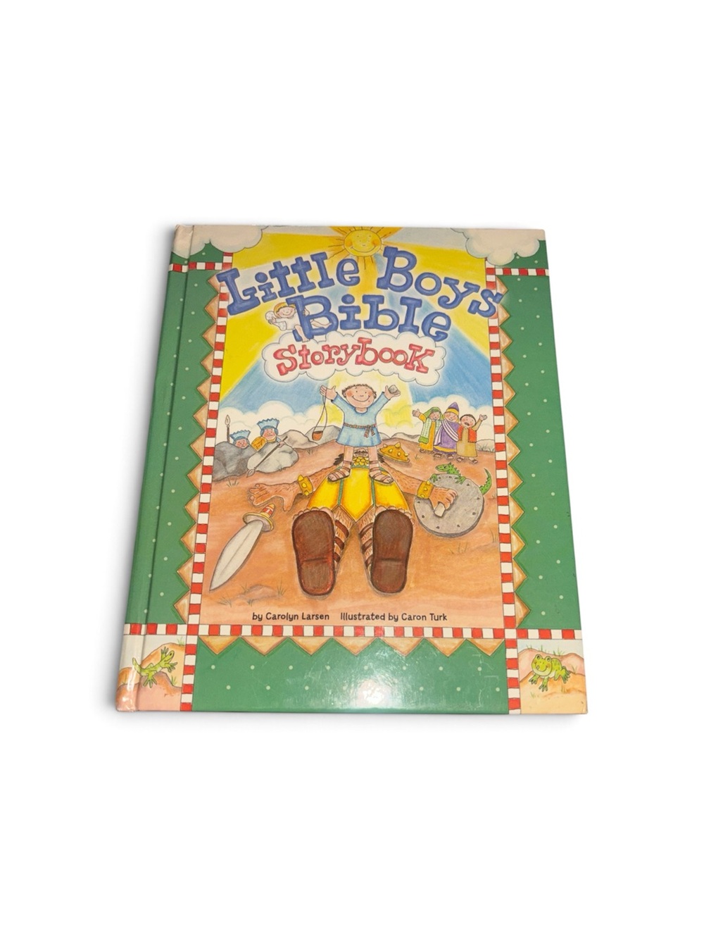 Little Boys Bible Storybook - Green Cover